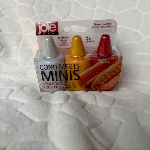 Joie Mini Condiment Bottles Set -Squeeze bottles - Picture 4 of 8